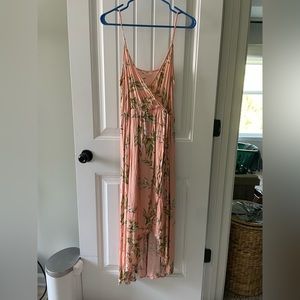 Perfect Creamsicle + Floral Summer Vacay Dress